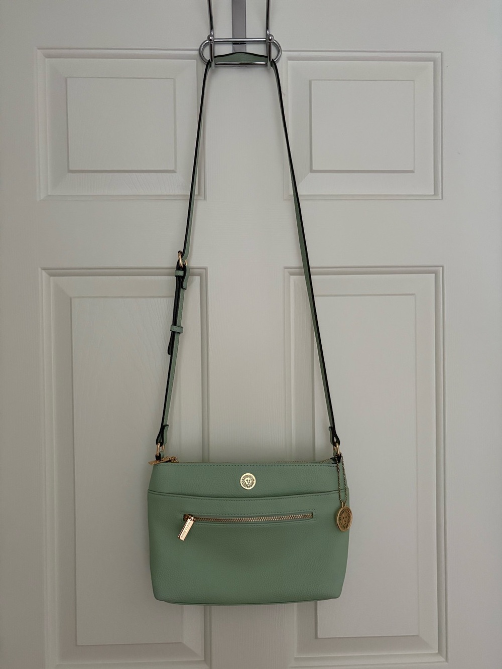Anne Klein Mint Green Crossbody Bag